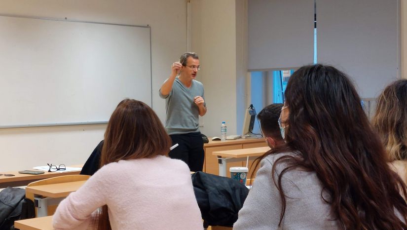 Ομιλία Αndrea Miconi (IULM University, Milan) και Καθηγητή Nico Carpentier (Charles University, Prague)