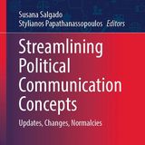 ΕΚΔΟΣΗ ΤΟΥ ΒΙΒΛΙΟΥ ΜΕ ΤΙΤΛΟ «STREAMLINING POLITICAL COMMUNICATION CONCEPTS» (EDS. SUSANA SALGADO & STYLIANOS PAPATHANASSOPOULOS) (PUBLISHERS SPRINGER)